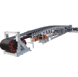Long Belt Conveyor Untuk Material Transfer Bagasi Bandara Terus Menerus