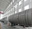 Tangki Penyimpanan Kimia Stainless Steel Tekanan Tinggi Industri Horisontal