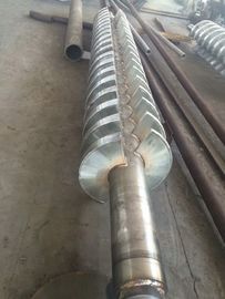 Struktur Kompak Industri Rotary Dryer Pasokan Ruang Kecil Dihuni Blade Lumpur